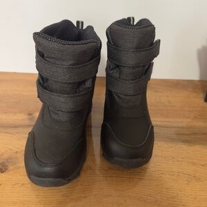 Target Kids Black Winter Boots